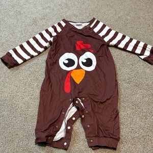 Thanksgiving turkey onesie!